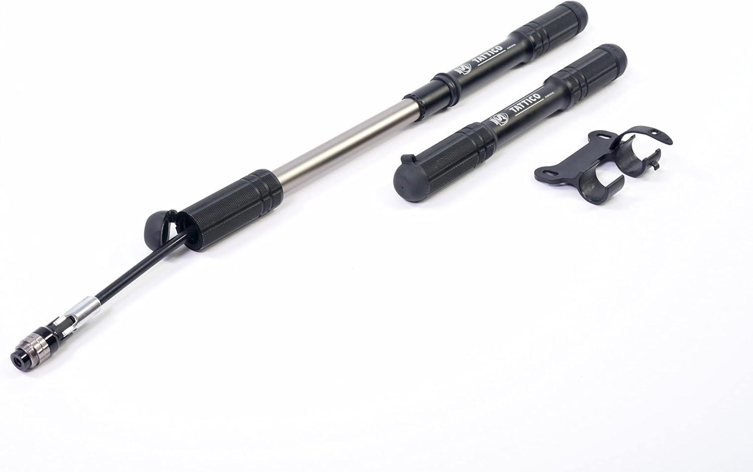 image:imageSILCA Mini Bike Pump Frame Mount Bicycle Pump with Expandable Hose and Lever Lock Lightweight and Mountable to Gravel Mountain and Road BicyclesTattico