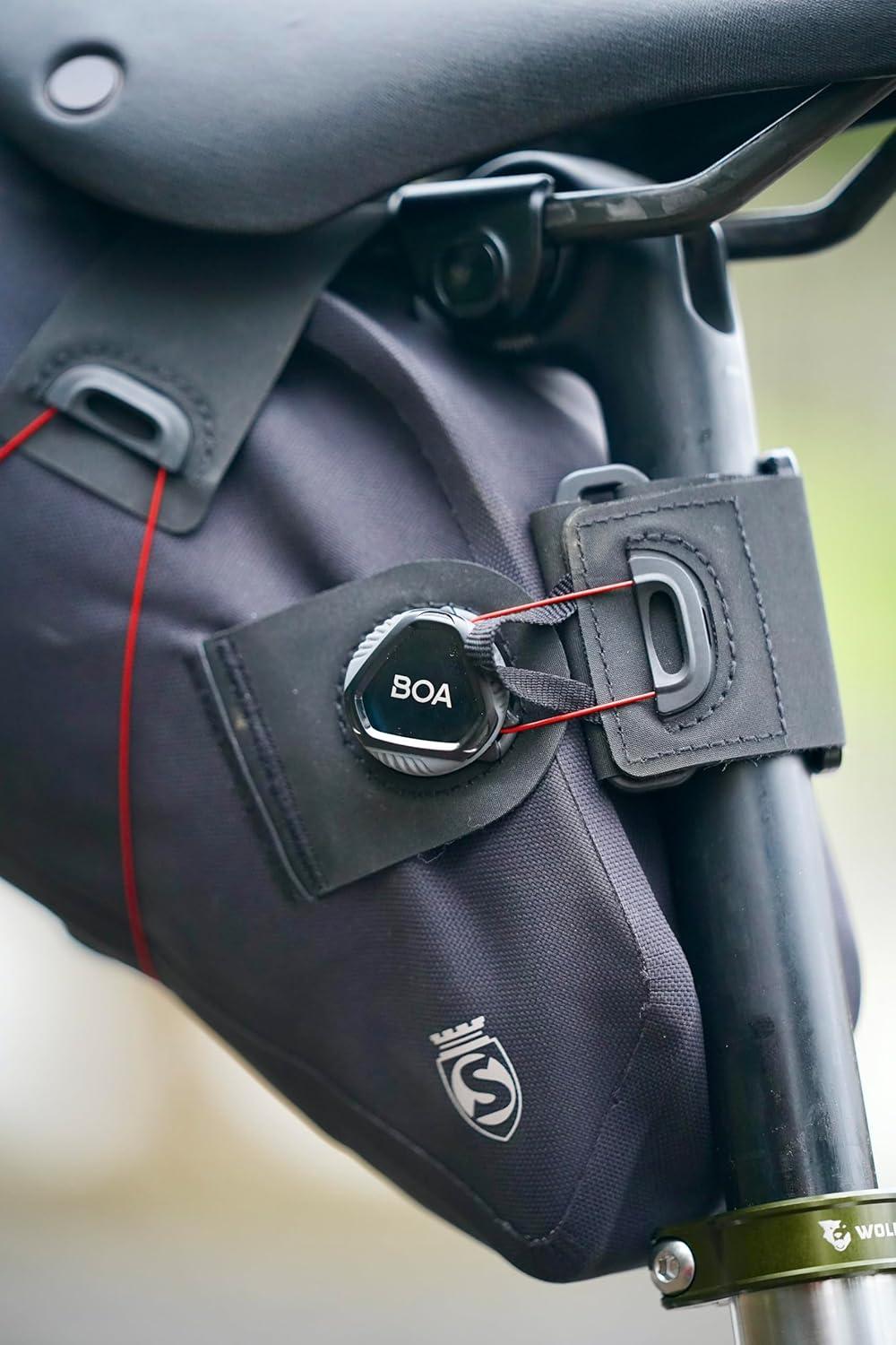 image:imageSILCA Grinta Roll Top Seat Pack 25L storage capacity Waterproof construction BOA closure mounting system Secure rattle free design internal structure for sleek design