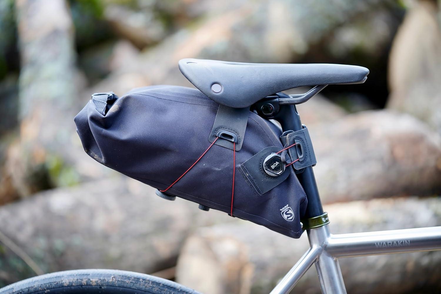 image:imageSILCA Grinta Roll Top Seat Pack 25L storage capacity Waterproof construction BOA closure mounting system Secure rattle free design internal structure for sleek design