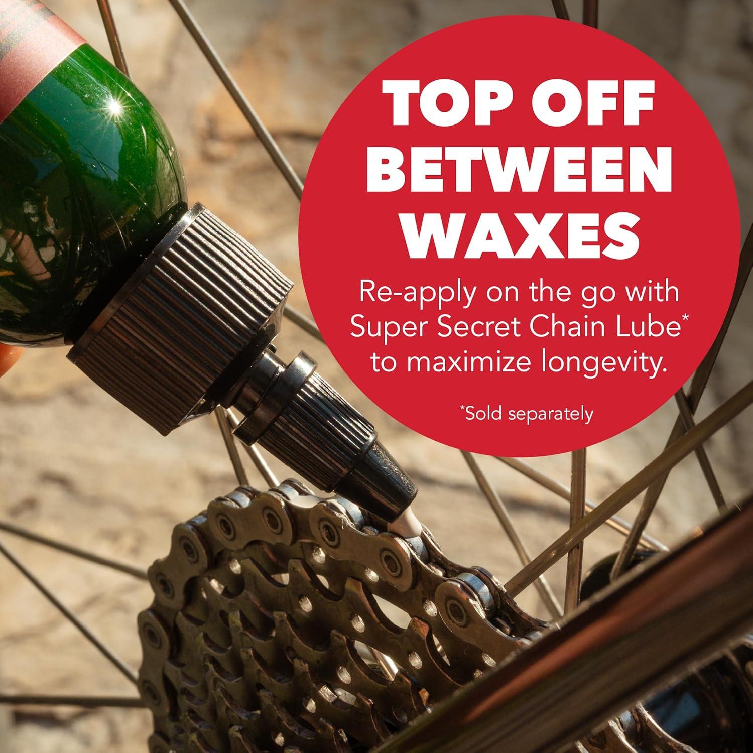 image:imageSILCA Secret Bike Chain Wax Blend 500g Hot Melt Wax Bicycle Chain Lube with Nano Tungsten Disulfide The Fastest Lubricant On The Market Easy Boiler Bag Application