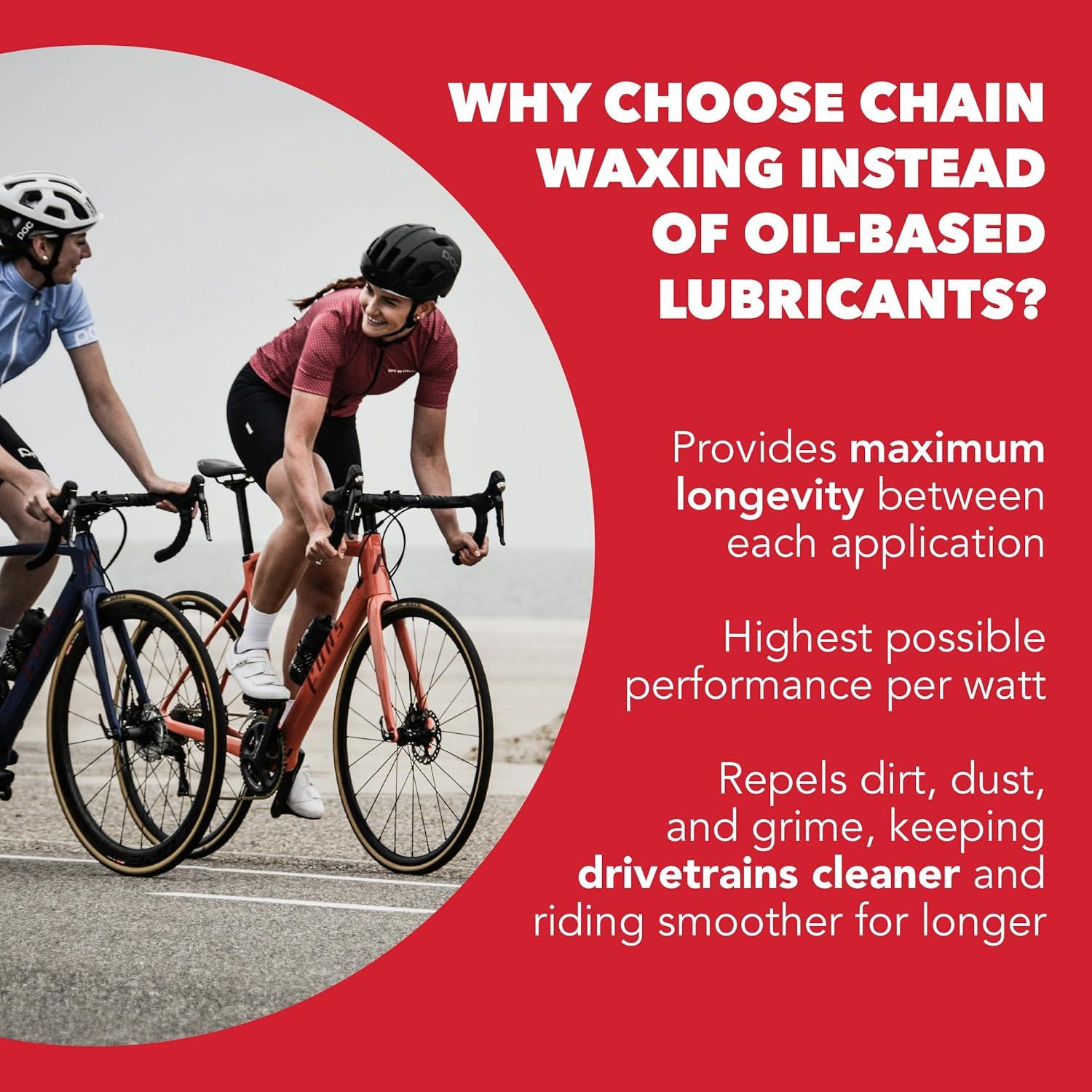 image:imageSILCA Secret Bike Chain Wax Blend 500g Hot Melt Wax Bicycle Chain Lube with Nano Tungsten Disulfide The Fastest Lubricant On The Market Easy Boiler Bag Application