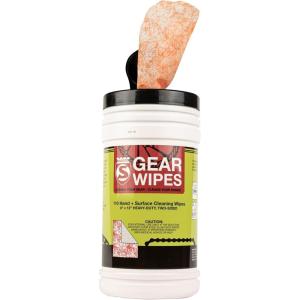 image:imageSILCA Gear Wipe Canister 110 Count 8 x 12  Double Sided Towel for Cleaning Bikes  Grime Defense Wipes  Tough Bike Cleaning Wipes
